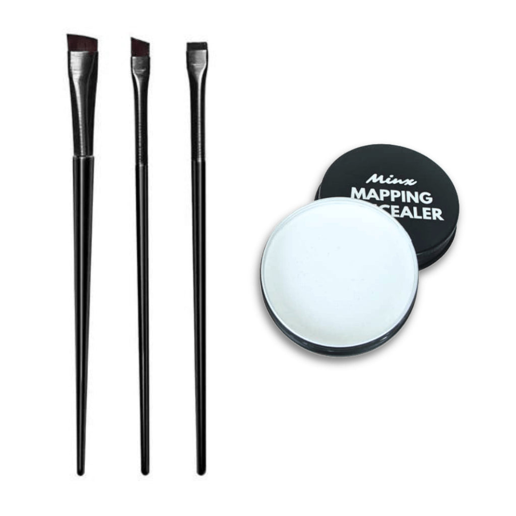 Minx White Concealer Paste + Brush Set