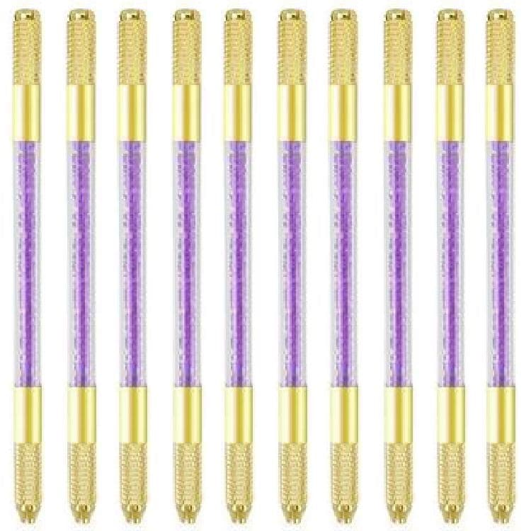 10/$25! Dual Ended Gold/Purple Crystal Microblading Tools