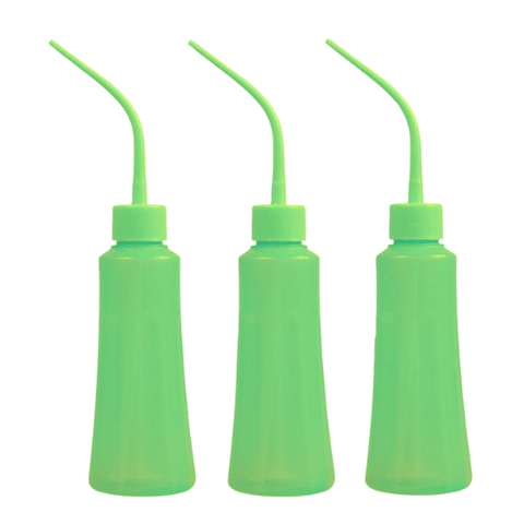 TALL 250ml GREEN Squeeze Bottles