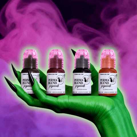 Perma Blend Pigments - Dark Brow Essentials Set