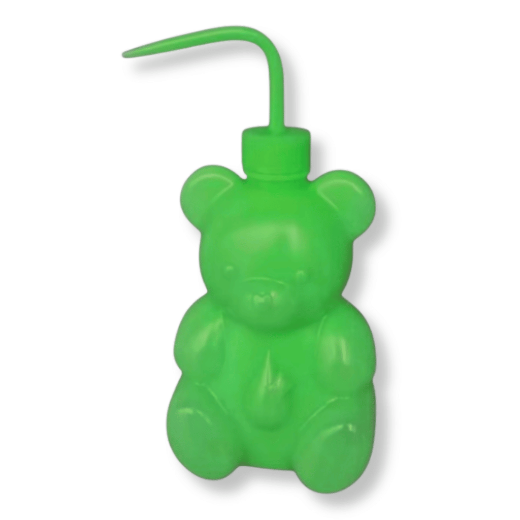 Crybaby™ GREEN Bear Rinse/Wash Bottle - 500ml
