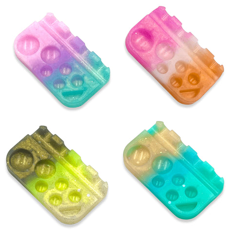 80% OFF! Ombré Glitter Jelly Multifunction Trays - Set of 4