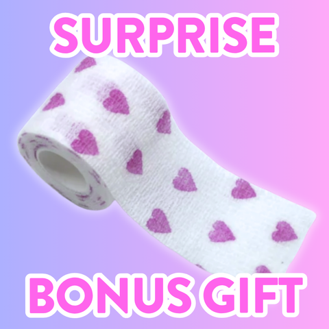 💕🌈 BONUS GIFT - BONUS HEART GRIP TAPE (limit 1 per order)