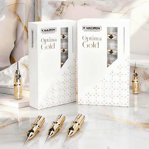 🔥35% OFF! KWADRON OPTIMA ✨GOLD✨ Permanent Makeup Cartridges