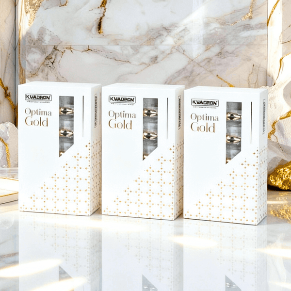 KWADRON OPTIMA ✨GOLD✨ Permanent Makeup Cartridges - ALL 3 BOXES