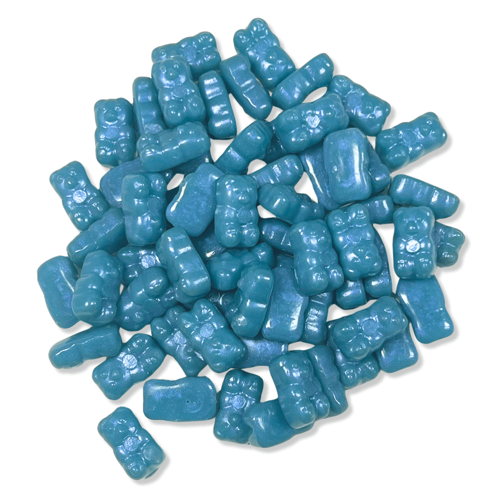 Minx GUMMY BEAR Hard Wax - Blue Shimmer Bears