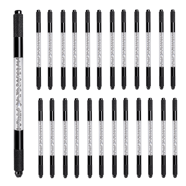 🔥BULK 30/$30! Microblading Handles Black & Clear Crystal ($1 each!)