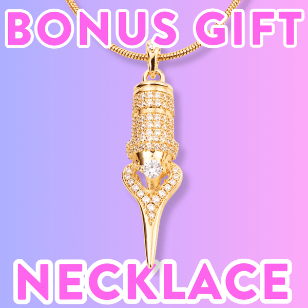 ✨💗 BONUS GIFT - 24K GOLD Plated Tattoo Cartridge Necklace (limit 1 per order, must meet min. spend)