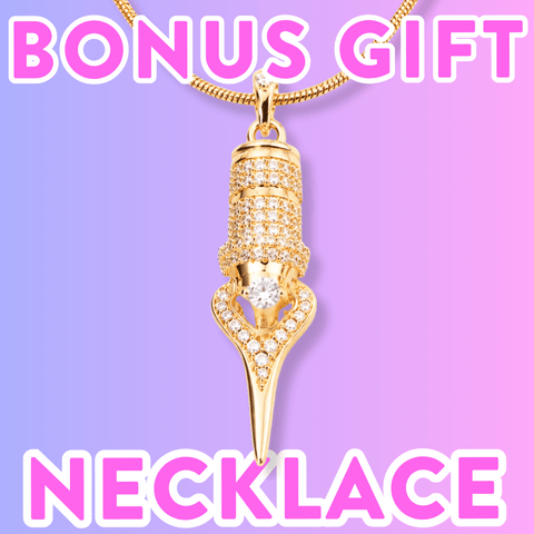 ✨💗 BONUS GIFT - 24K GOLD Plated Tattoo Cartridge Necklace (limit 1 per order, must meet min. spend)