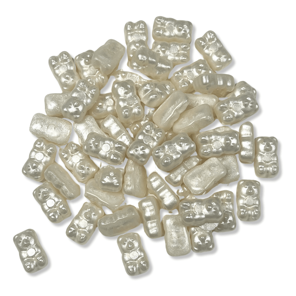 Minx GUMMY BEAR Hard Wax - White Shimmer Bears