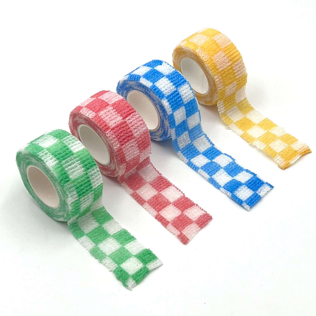 40% OFF! Checkered Print Grip Tape - Set of 4