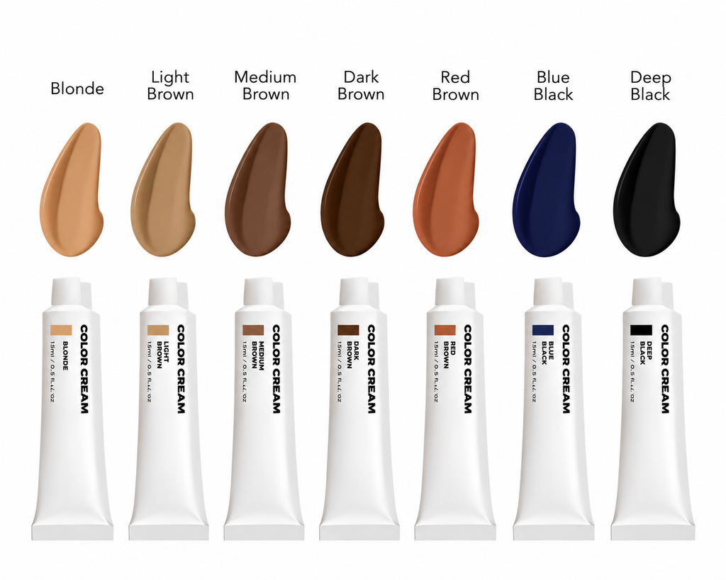 Essentials Brow & Lash TINTS - Full Set of 7 with Developer