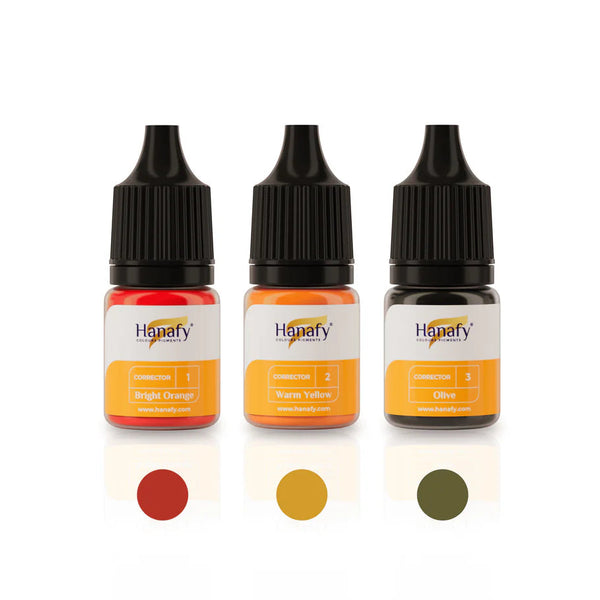 Hanafy Pigments - Corrector Mini Set