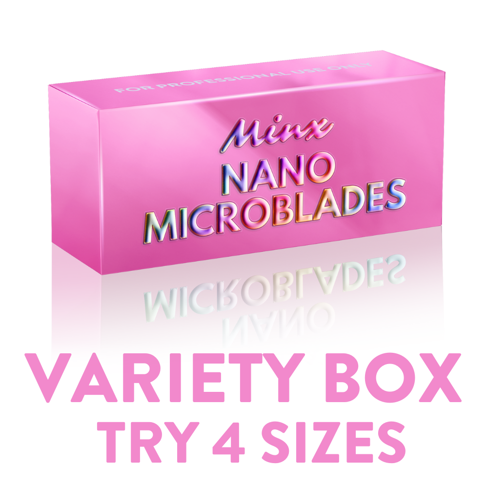 NEW 🔥 Minx NANO PINK .18mm Microblades - VARIETY BOX