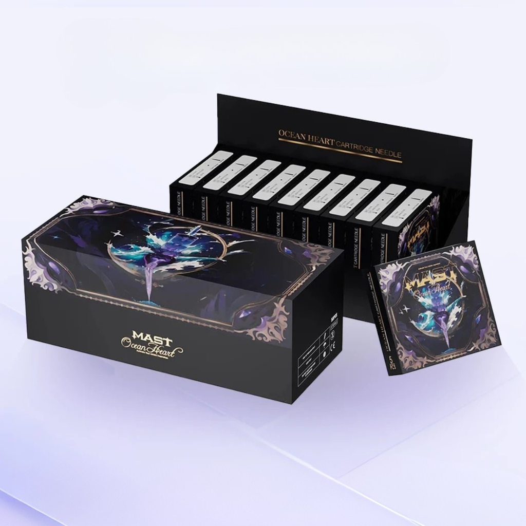 NEW BUSINESS STARTUP KIT! Mast Ocean Heart Tattoo & PMU Cartridges DELUXE SET