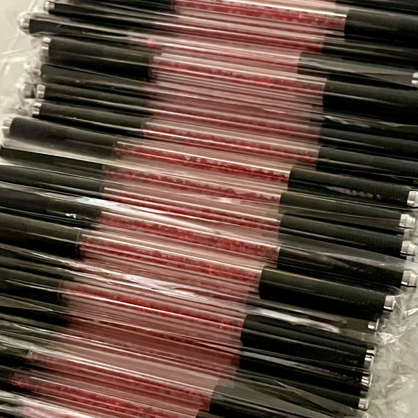 🔥BULK 10/$10! Microblading Handles Black & Red Crystal ($1 each!)