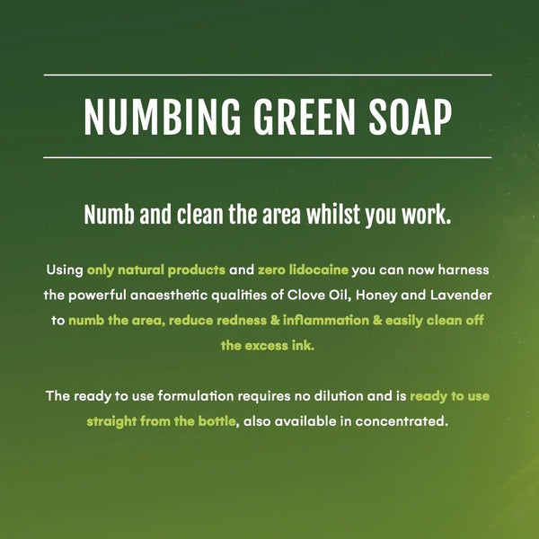 BIOTAT NUMBING GREEN SOAP - Natural Based Topical Mist