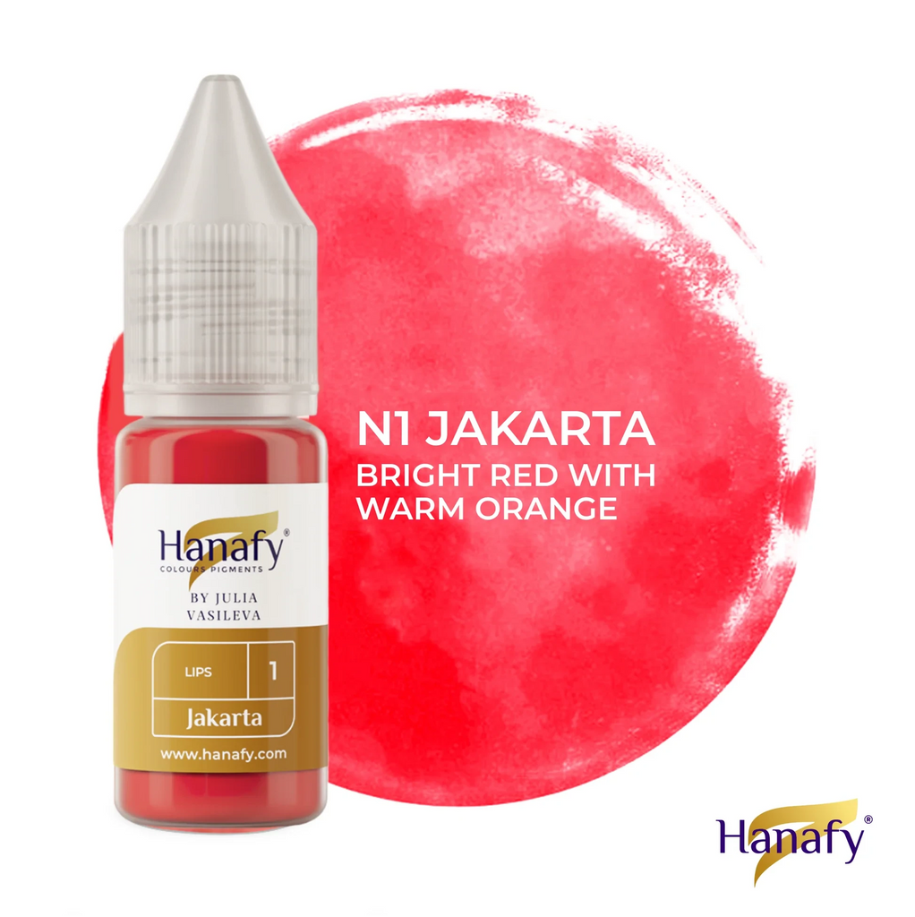 10ml Hanafy Lip Pigments - PASSION LIPS N1 Jakarta