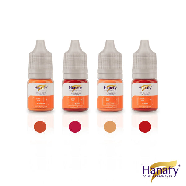 5ml Hanafy Pigments - DARK LIPS Mini Set (Neutralize & Color Shift)