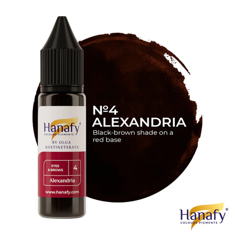 15ml Hanafy EYES & BROWS Single Pigments - N4 Alexandria