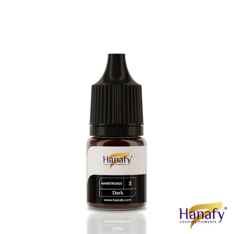 5ml Hanafy HAIRSTROKES Pigments - N3 DARK