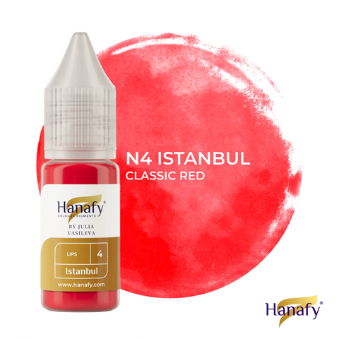 10ml Hanafy Lip Pigments - PASSION LIPS N4 Istanbul