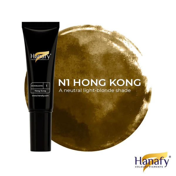 Hanafy MICROBLADING Pigments - N1 Hong Kong