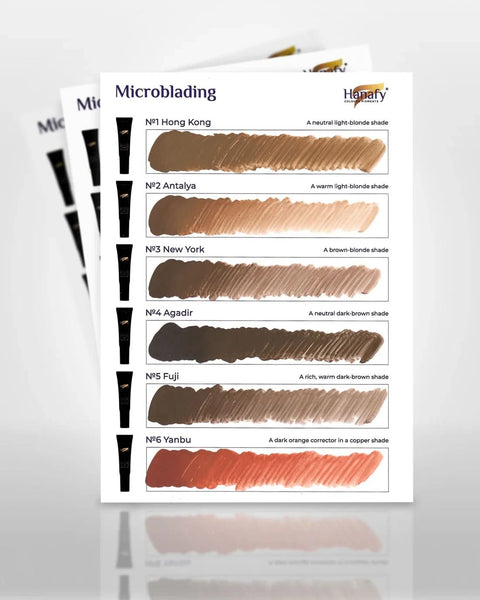 Hanafy MICROBLADING Pigments - N3 New York