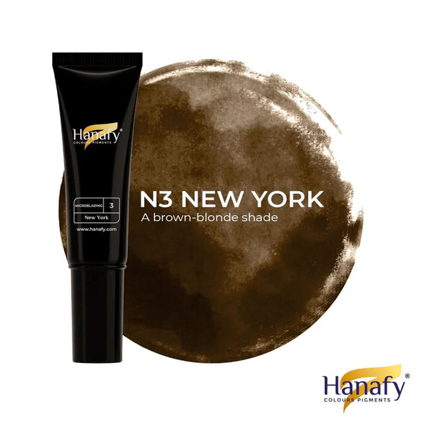 Hanafy MICROBLADING Pigments - N3 New York