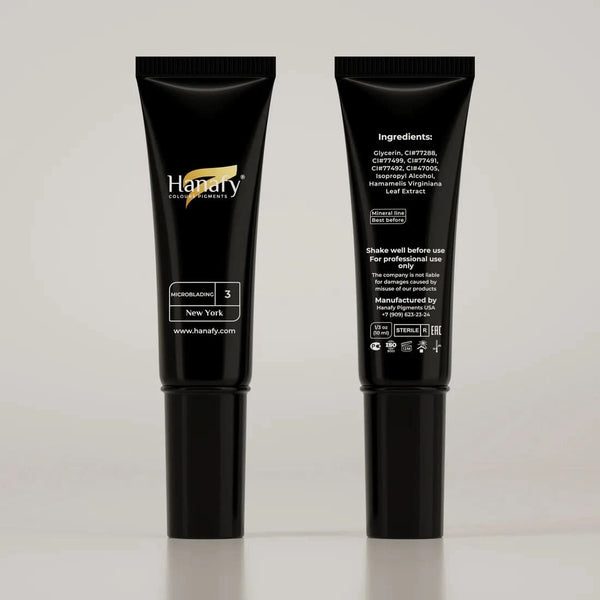 Hanafy MICROBLADING Pigments - N3 New York