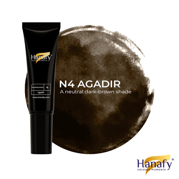 Hanafy MICROBLADING Pigments - N4 AGADIR