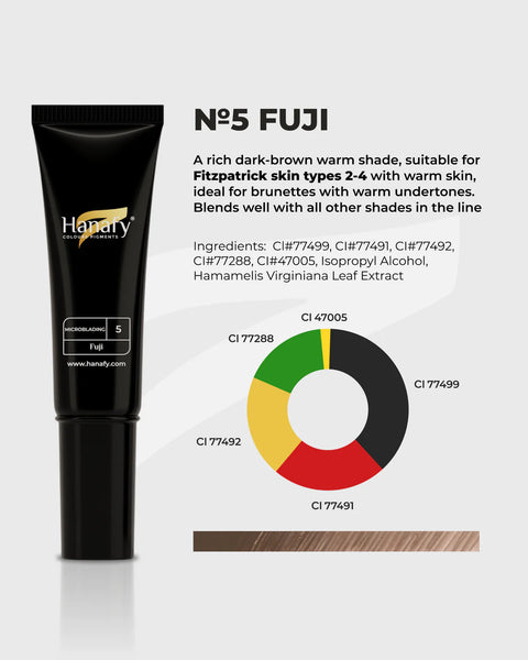 Hanafy MICROBLADING Pigments - N5 Fuji