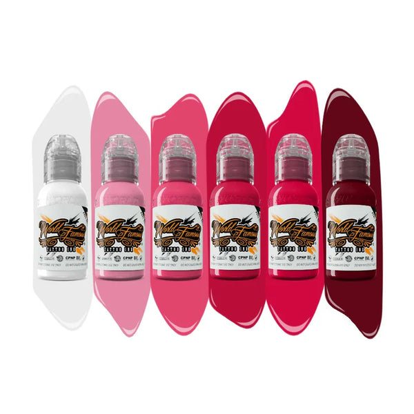 PINK EFFECT SERIES SET - World Famous Tattoo Ink