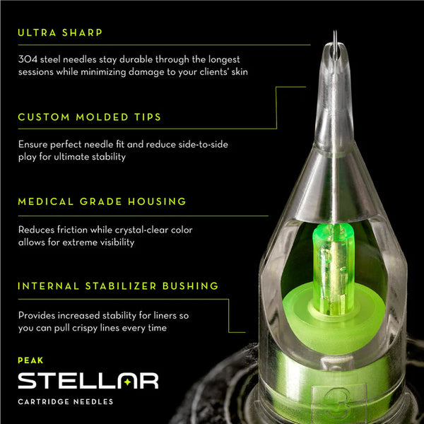 PEAK STELLAR Tattoo Cartridges