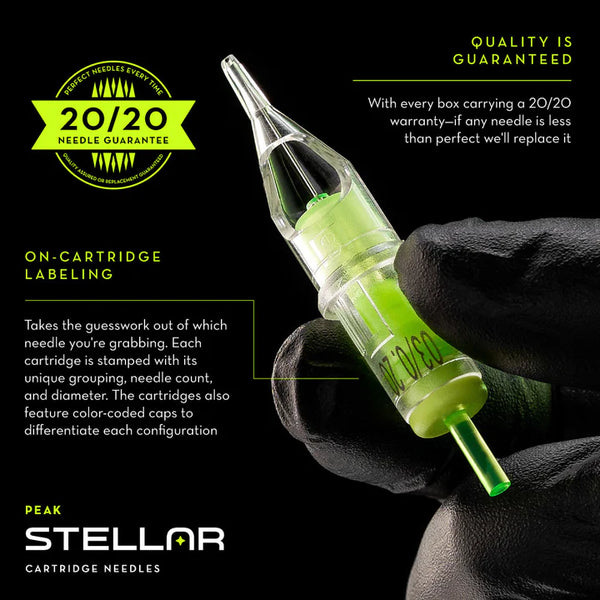 PEAK STELLAR Tattoo Cartridges