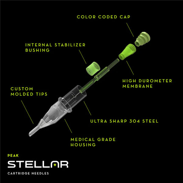 PEAK STELLAR Tattoo Cartridges