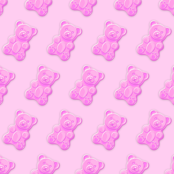 💥Minx GUMMY BEAR Hard Wax - Hot Pink Bears