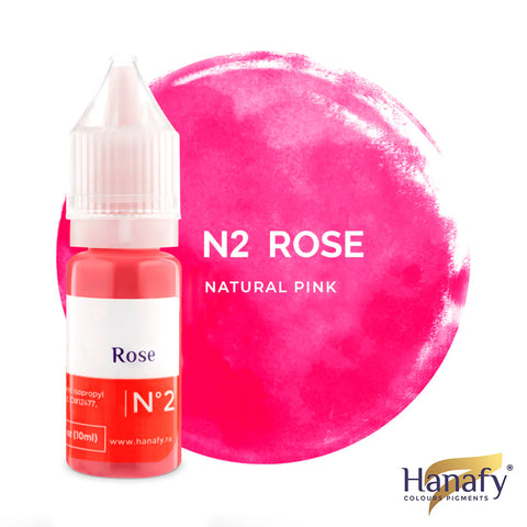 10ml Hanafy Lip Pigments - N2 Rose