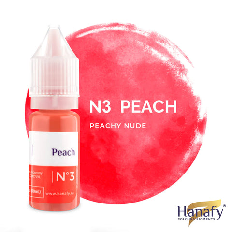 10ml Hanafy Lip Pigments - N3 Peach
