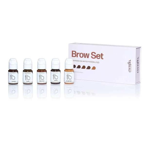 Evenflo BROW Colors Set - Permablend Pigments