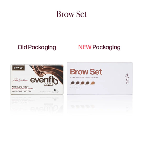 Evenflo BROW Colors Set - Permablend Pigments