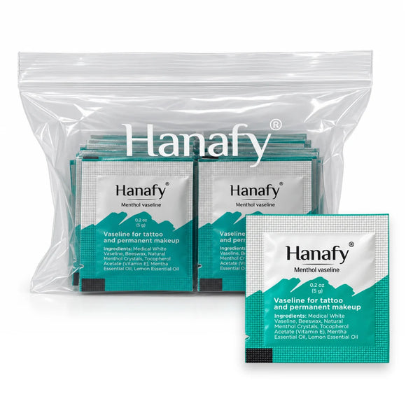 Hanafy Single Use Tattoo & PMU Vaseline - 20 Pack