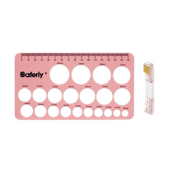 Flexible Silicone Areola Reconstruction Ruler Guide