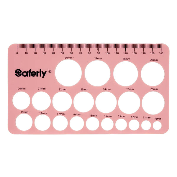 Flexible Silicone Areola Reconstruction Ruler Guide