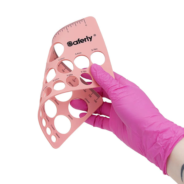 Flexible Silicone Areola Reconstruction Ruler Guide