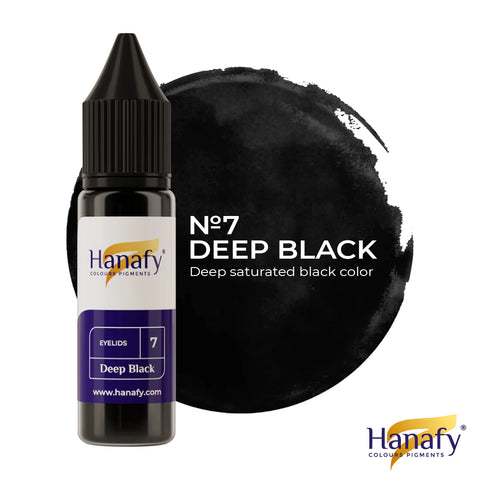 Hanafy Pigments - N7 Deep Black