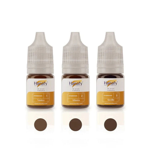 5ml Hanafy BOHEMIAN BROWS - Set of 3