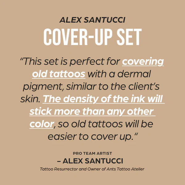 Cover Up Skin Tone Set - Alex Santucci x World Famous Tattoo Ink
