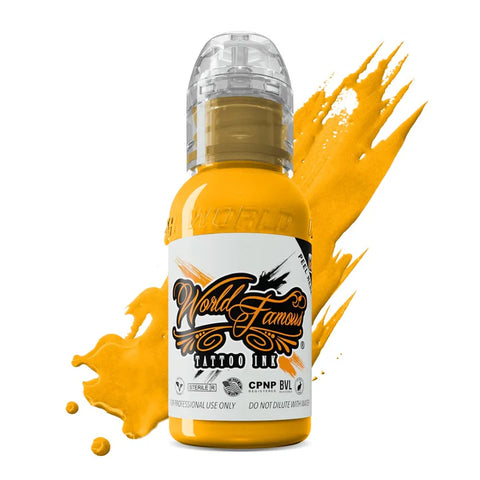 MICHELANGELO YELLOW - World Famous Tattoo Ink