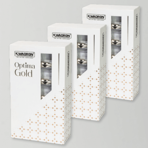KWADRON OPTIMA ✨GOLD✨ Permanent Makeup Cartridges - ALL 3 BOXES